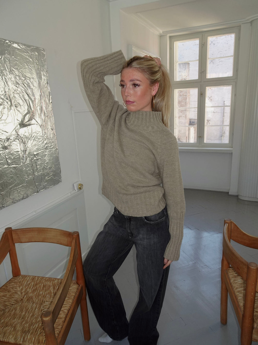 Alyssa turtleneck - Beige