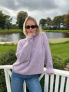 Cally turtleneck knit - Light purple