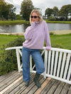 Cally turtleneck knit - Light purple