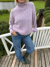 Cally turtleneck knit - Light purple