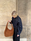 Fiala bag in suede - Brown