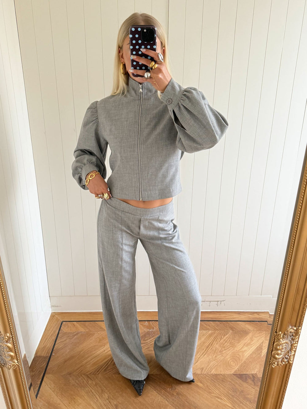 Scandivv suit pants - Grey