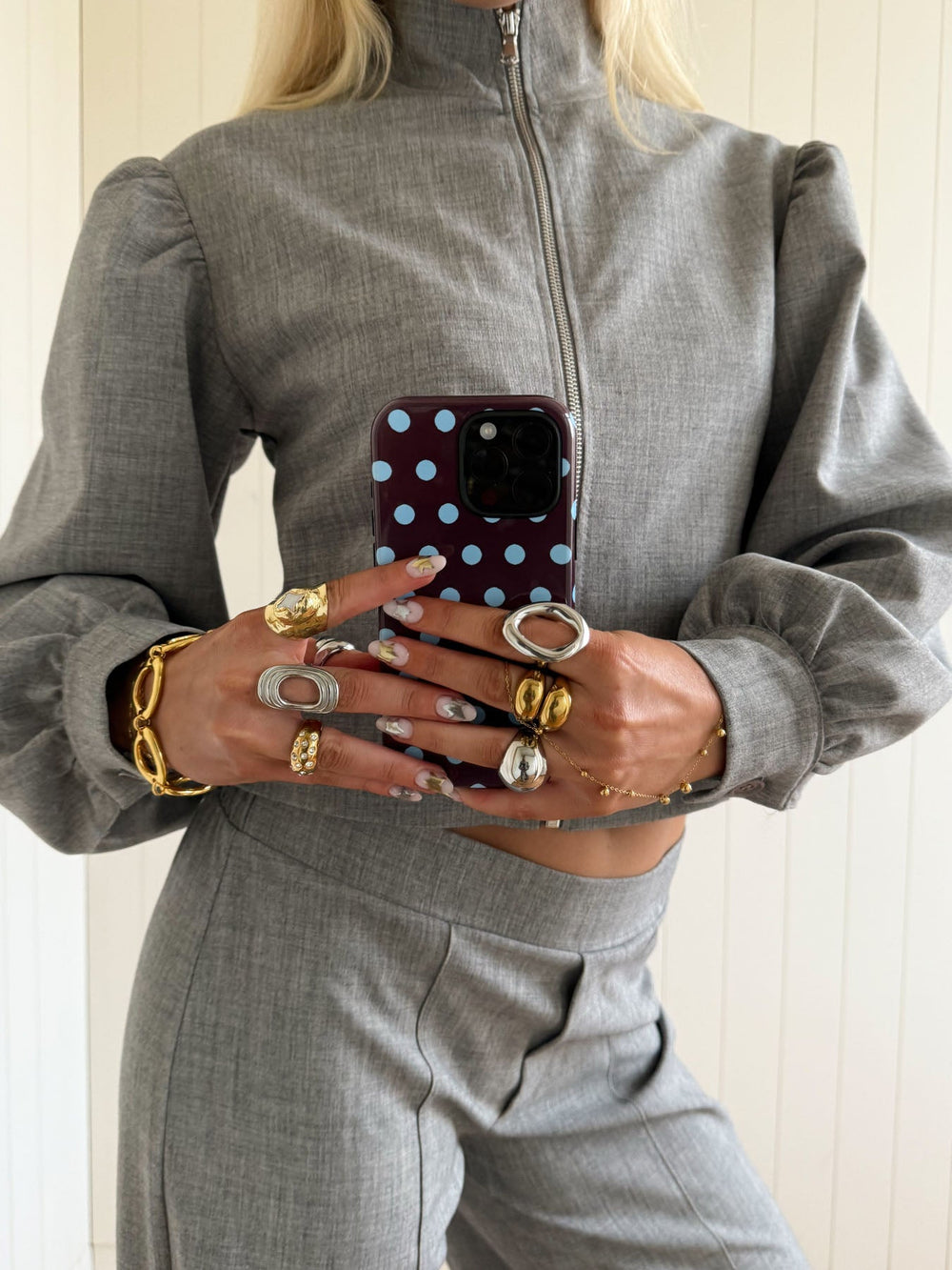 Scandivv suit jacket - Grey