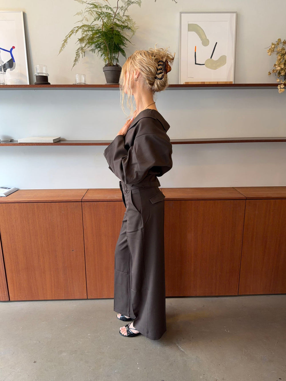 Alma suit pants - Brown