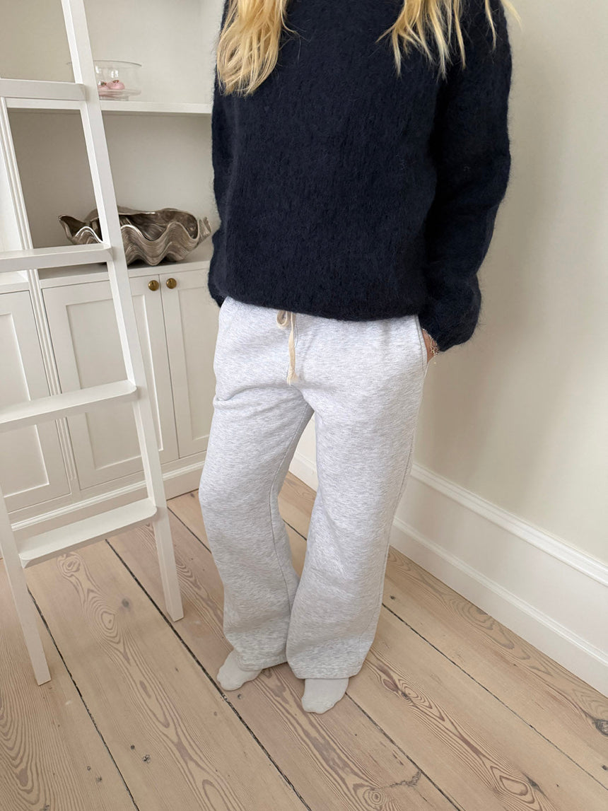 Tully sweatpants with tie strings - Grey