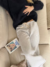 Tully sweatpants with tie strings - Grey