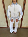 Isabelle sweatshirt - White/blue
