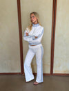 Isabelle sweatshirt - White/blue