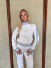 Isabelle sweatshirt - White/blue
