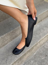 Tuvina split toe ballerina - Black