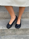 Tuvina split toe ballerina - Black