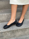 Tuvina split toe ballerina - Black
