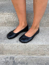 Auletta split toe ballerina with tabis - Black