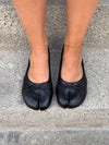 Auletta split toe ballerina with tabis - Black