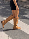 Justina tall boots - Camel