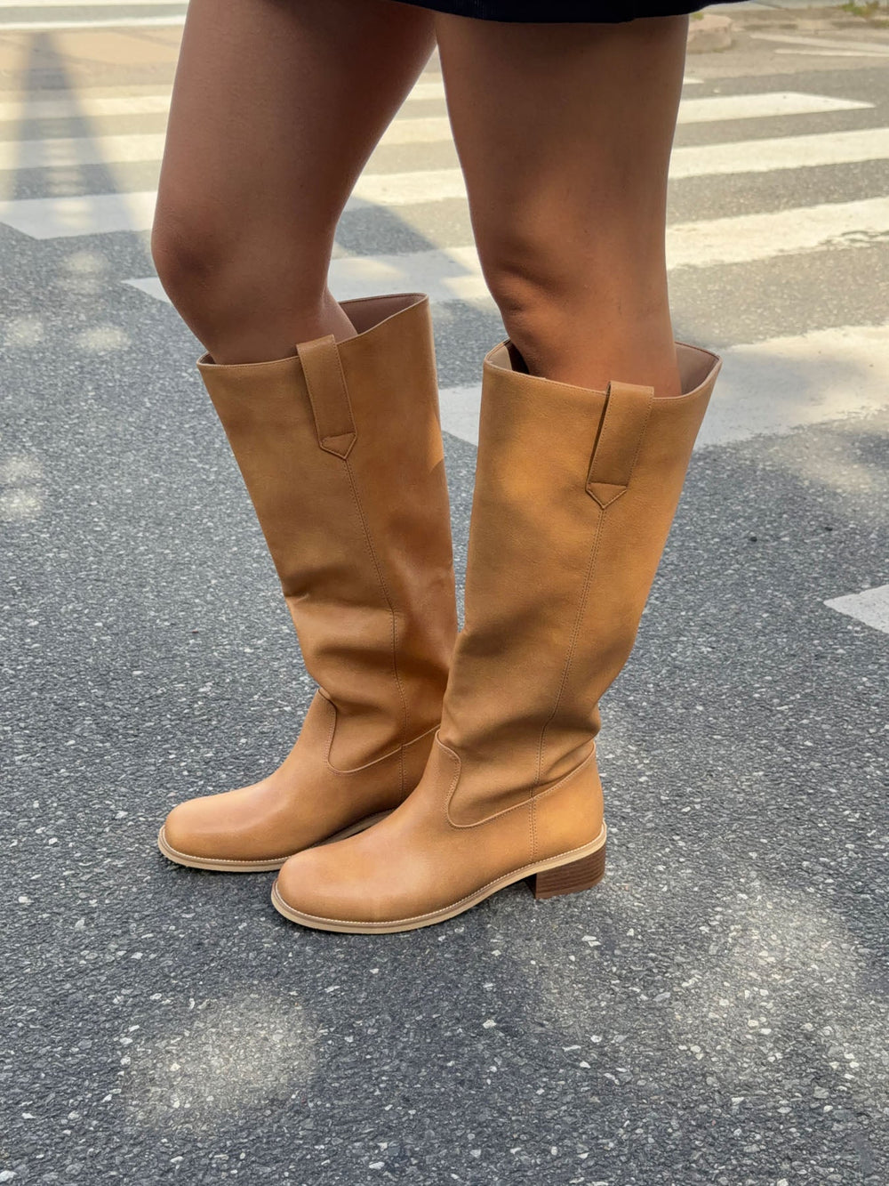 Justina tall boots - Camel