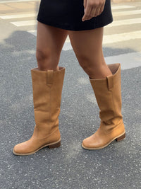 Justina tall boots - Camel