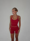 Prosper tank top - Cherry