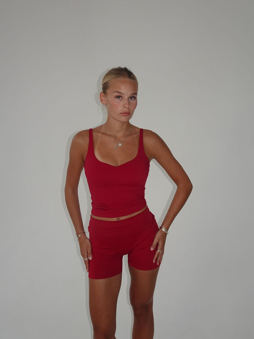 Prosper tank top - Cherry