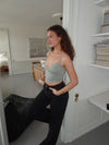 Dania tank top - Sage green