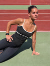 Speedana tank top - Jet black/cloud