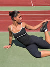 Speedana tank top - Jet black/cloud