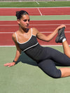 Speedana tank top - Jet black/cloud