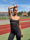 Speedana tank top - Jet black/cloud