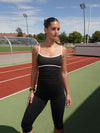 Speedana tank top - Jet black/cloud