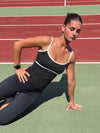 Speedana tank top - Jet black/cloud