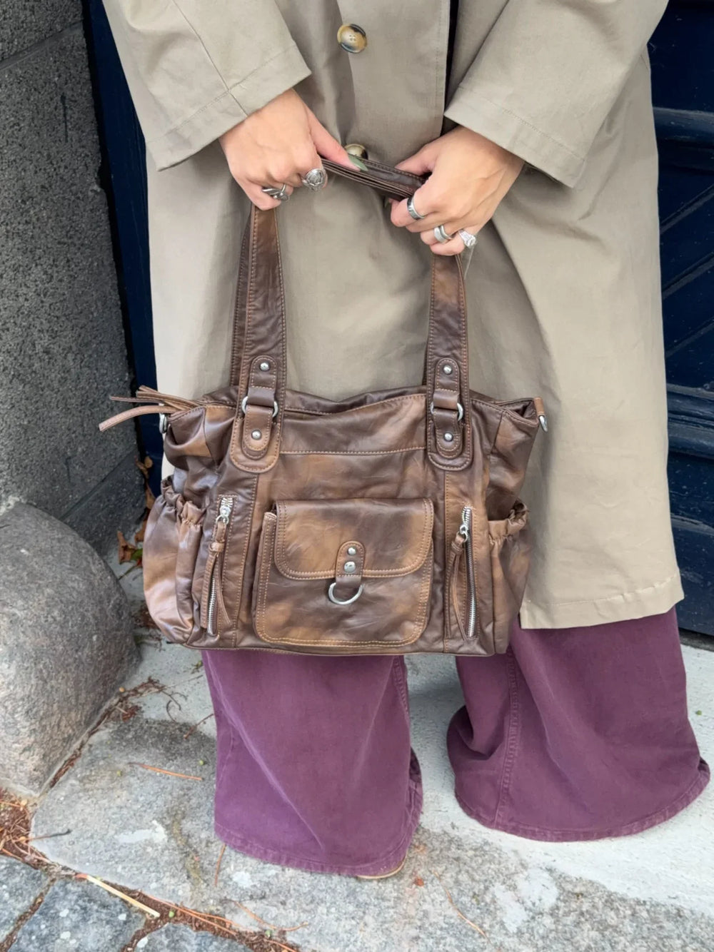 Nevana bag - Dark brown