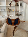 Marseille bag - Blue/brown