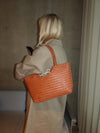 Virginia woven bag - Caramel