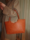 Virginia woven bag - Caramel