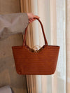Virginia woven bag - Caramel