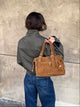 Mura bag in suede leather - Brown