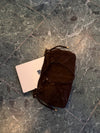 Parissa suede bag - Dark brown