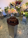 Parissa suede bag - Dark brown