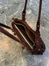 Parissa suede bag - Dark brown
