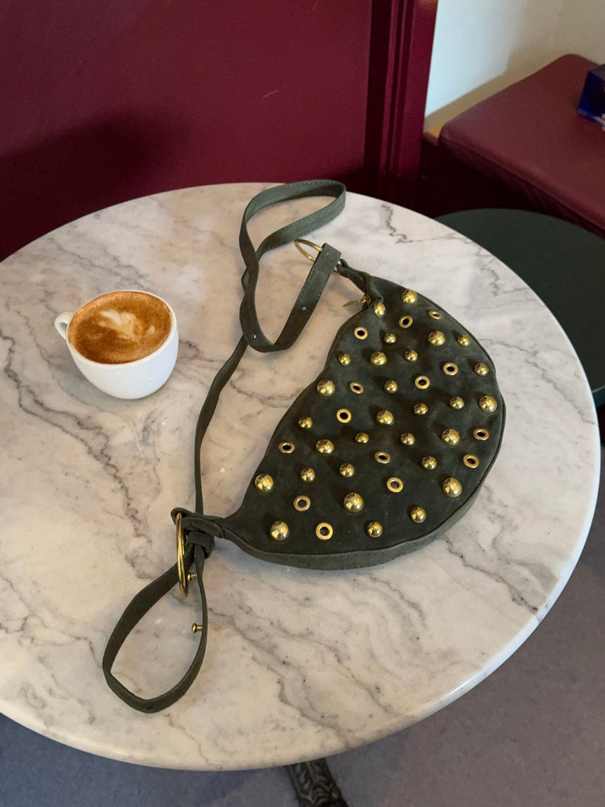 Loana bag with studs - Green