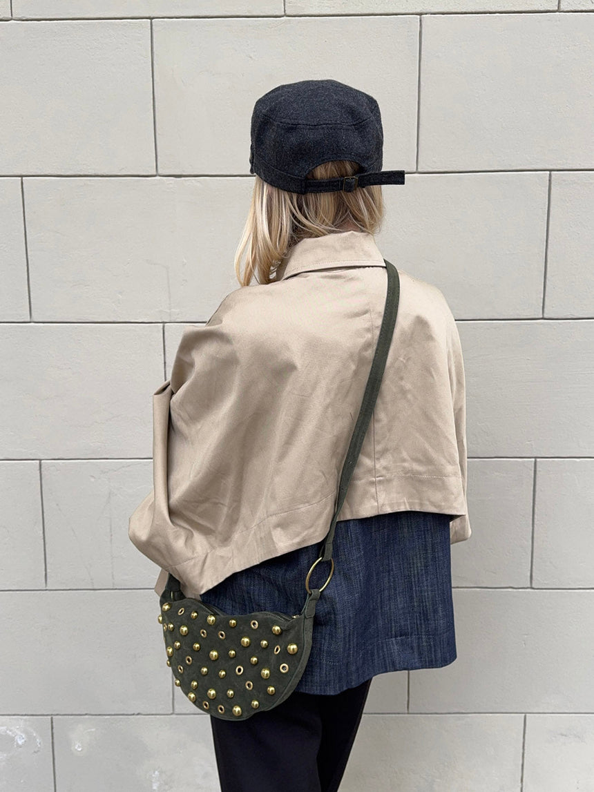 Loana bag with studs - Green