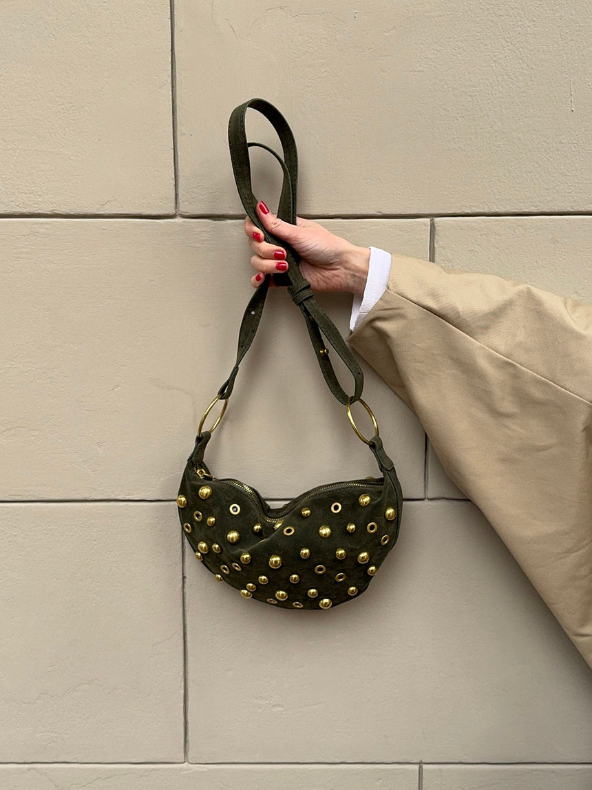 Loana bag with studs - Green