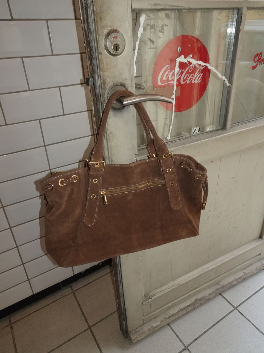 Parissa suede bag - Brown
