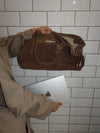 Parissa suede bag - Brown