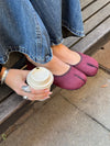 Tavela split toe ballerina - Red