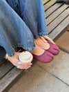 Tavela split toe ballerina - Red