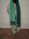 Gale scarf - Green/dark green