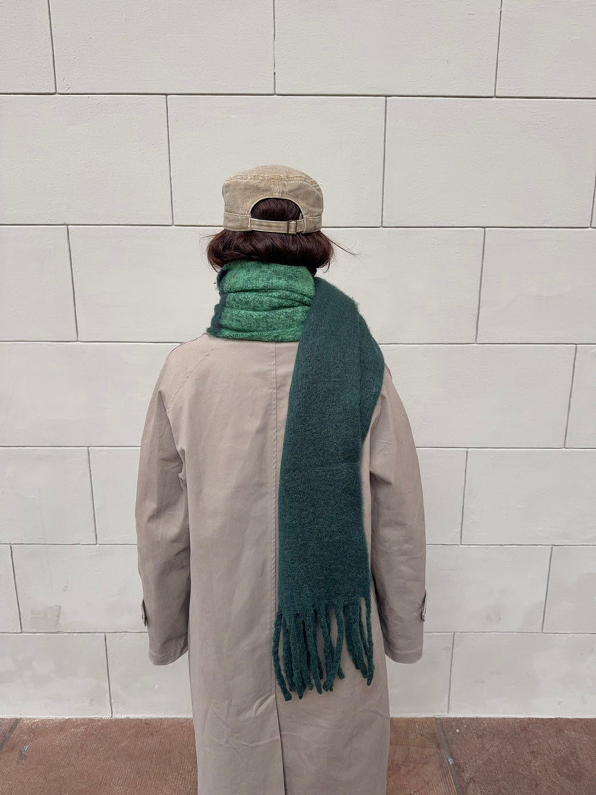 Gale scarf - Green/dark green