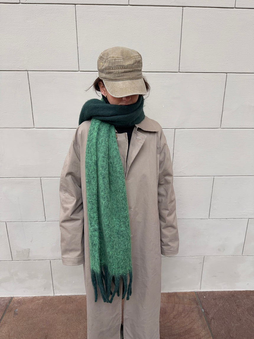 Gale scarf - Green/dark green