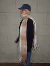 Gale scarf - White/beige